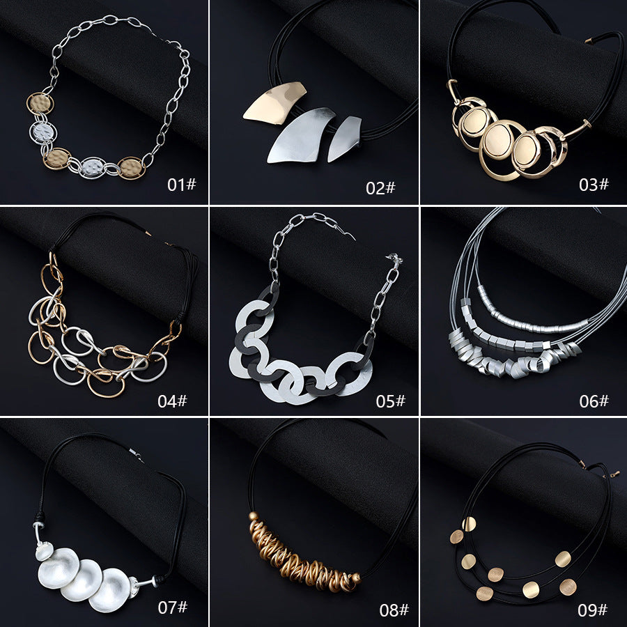 thnic Multi-Layer Clavicle Necklace - MERGE.DAY.1.FREESTYLE
