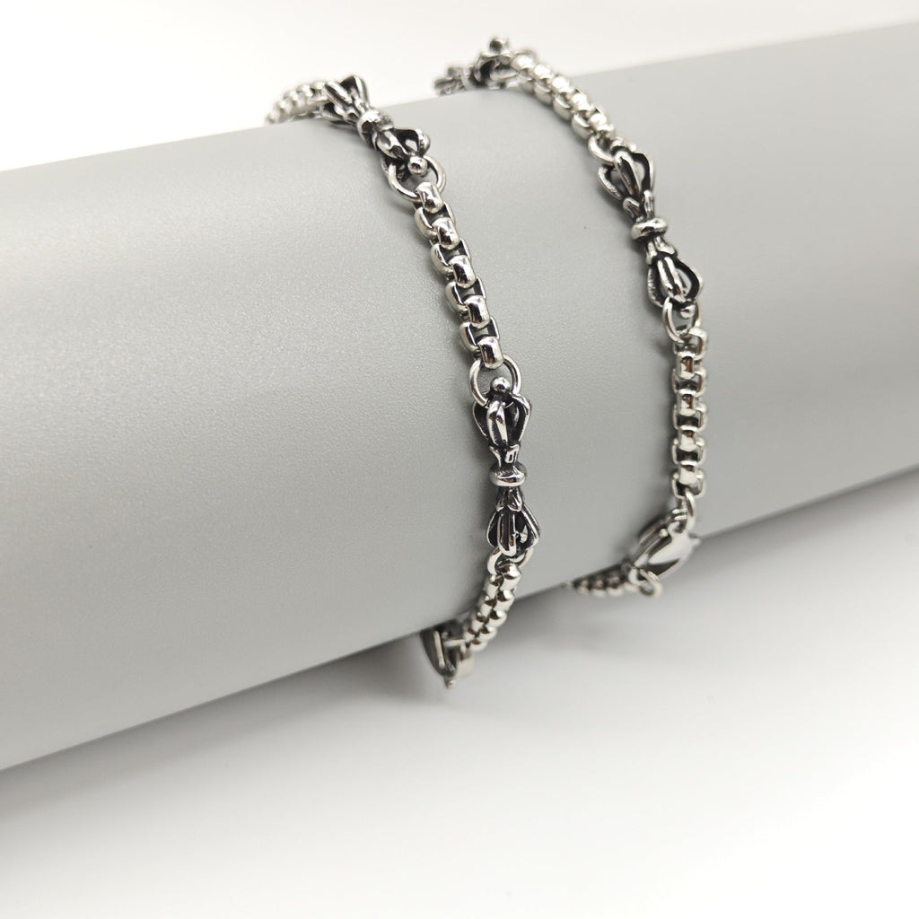 Vajra stainless steel retro simple bracelet - MERGE.DAY.1.FREESTYLE