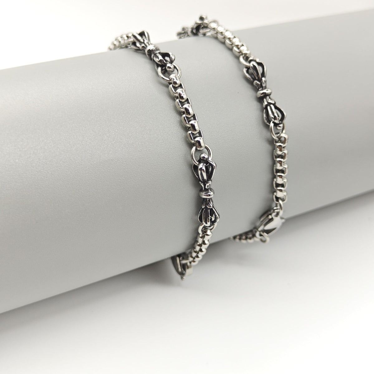 Vajra stainless steel retro simple bracelet - MERGE.DAY.1.FREESTYLE
