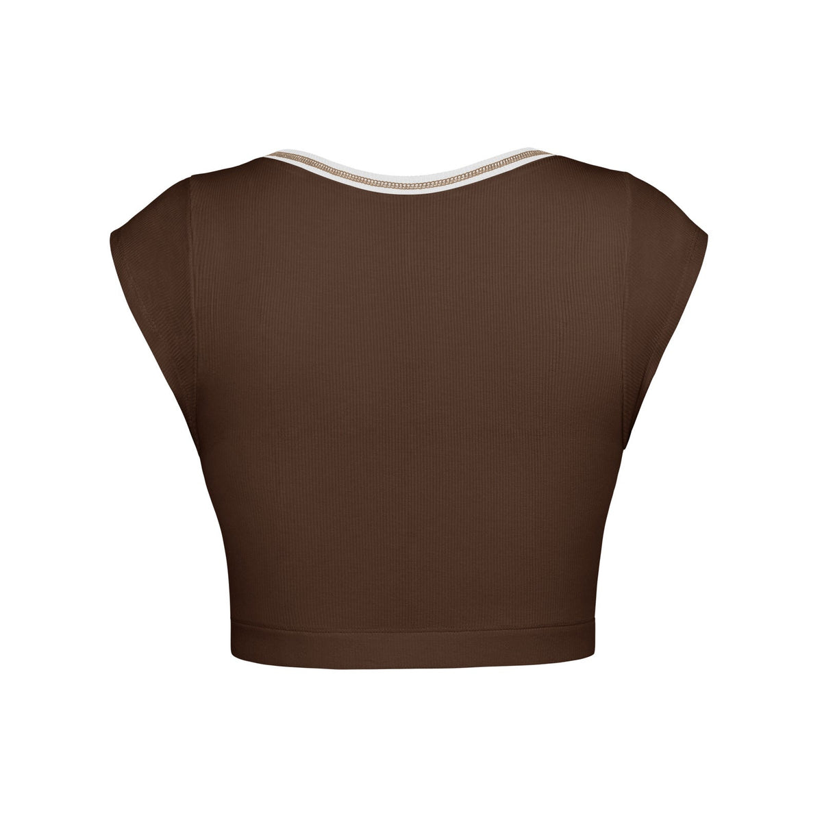 Slim Fit Ultra Short Sexy Spicy Girls Top Knitted Thread T-shirt - MERGE.DAY.1.FREESTYLE