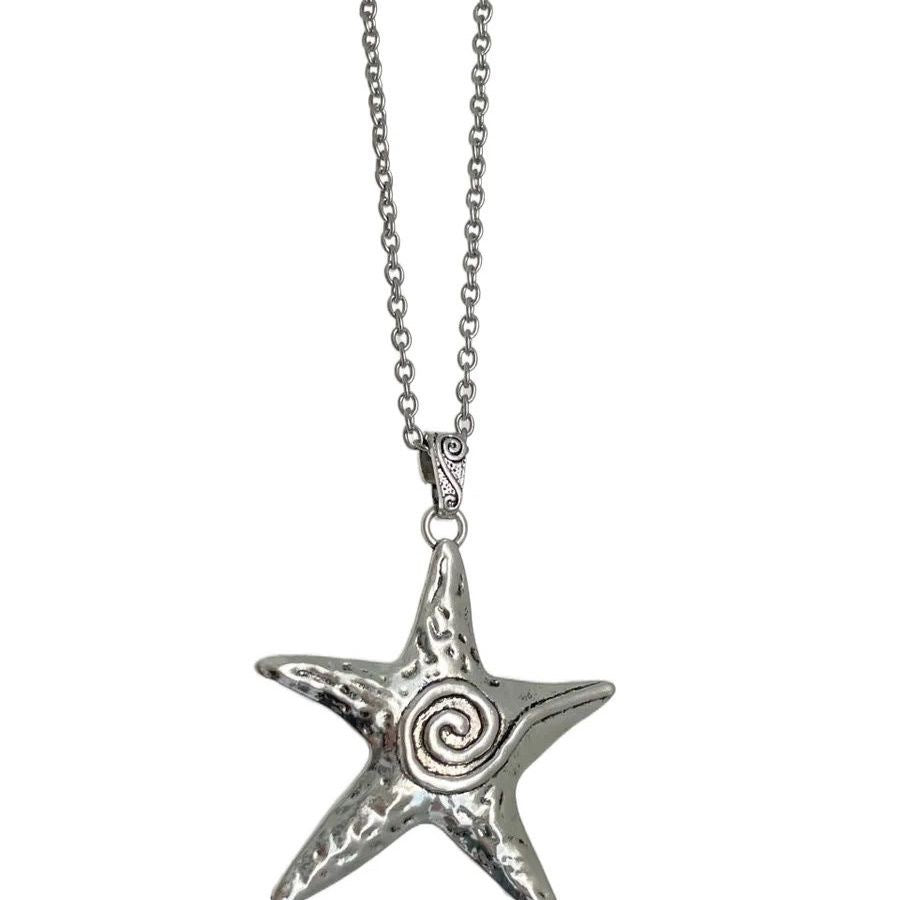 starfish spiral retro necklace - MERGE.DAY.1.FREESTYLE