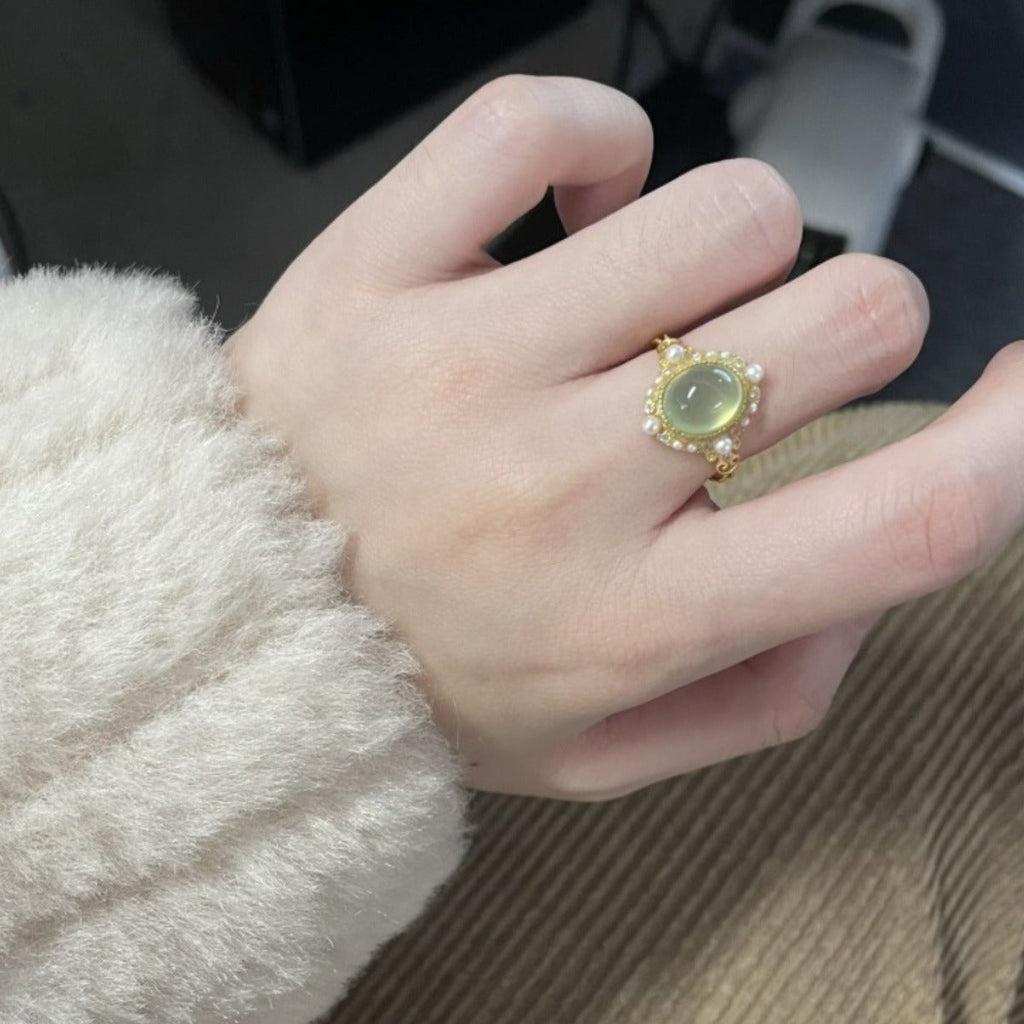 Retro style light green ring - MERGE.DAY.1.FREESTYLE