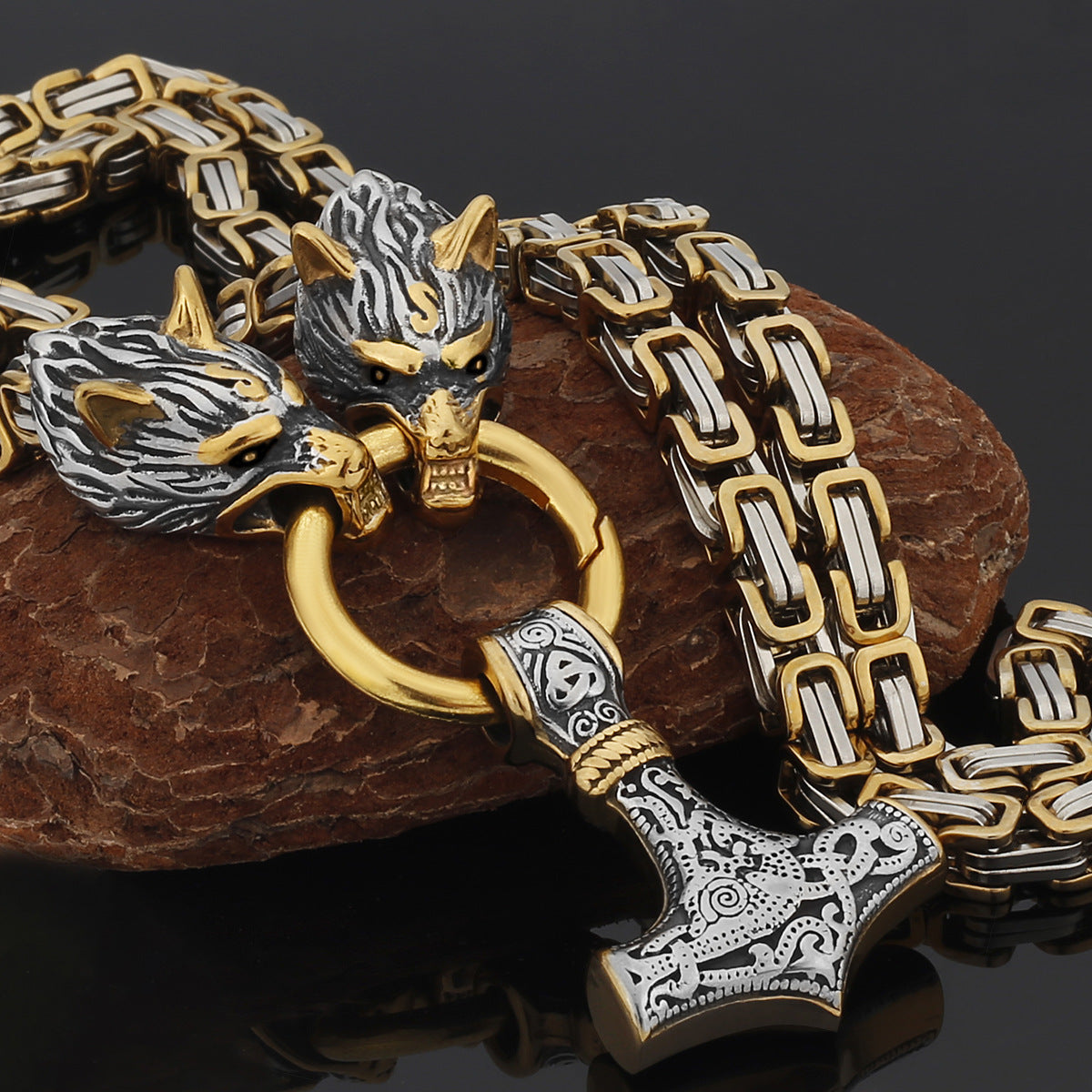 mjolnir necklace - MERGE.DAY.1.FREESTYLE