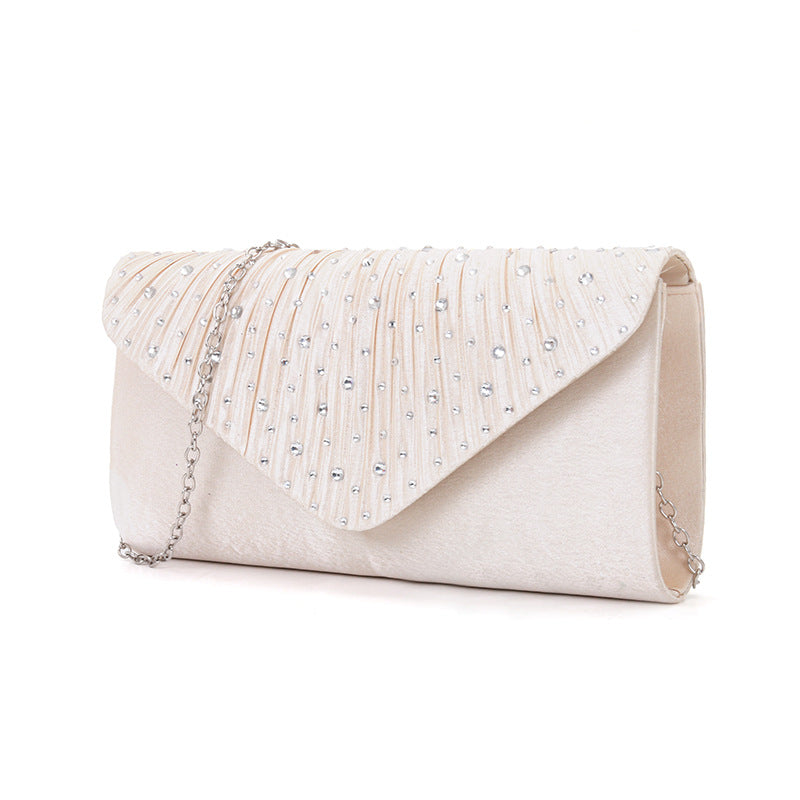 Japanese clutch pleated diamond crossbody bag - MERGE.DAY.1.FREESTYLE