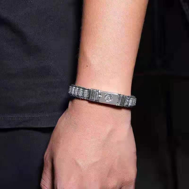 Six-character mantra roller bracelet - MERGE.DAY.1.FREESTYLE