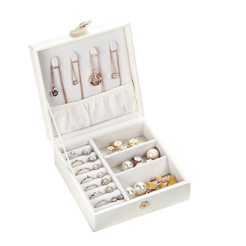 PU leather square jewelry box - MERGE.DAY.1.FREESTYLE