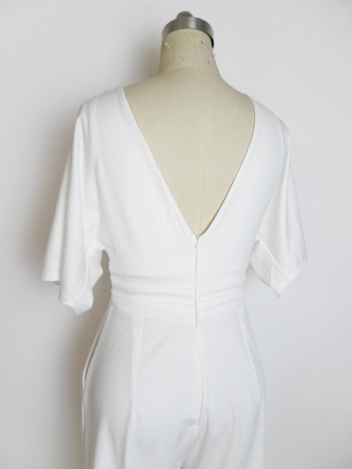 Dress Jumpsuit Explosive Deep V High Waist Wide Leg Trousers - MERGE.DAY.1.FREESTYLE