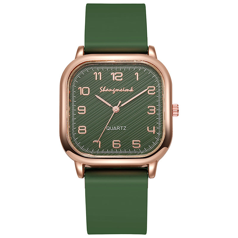 Fashionable quartz women's watch with silicone strap - MERGE.DAY.1.FREESTYLE