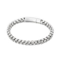 Stainless steel square pearl bracelet - MERGE.DAY.1.FREESTYLE