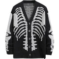 Halloween knitted cardigan sweater - MERGE.DAY.1.FREESTYLE