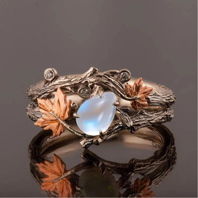 Retro maple leaf ring - MERGE.DAY.1.FREESTYLE