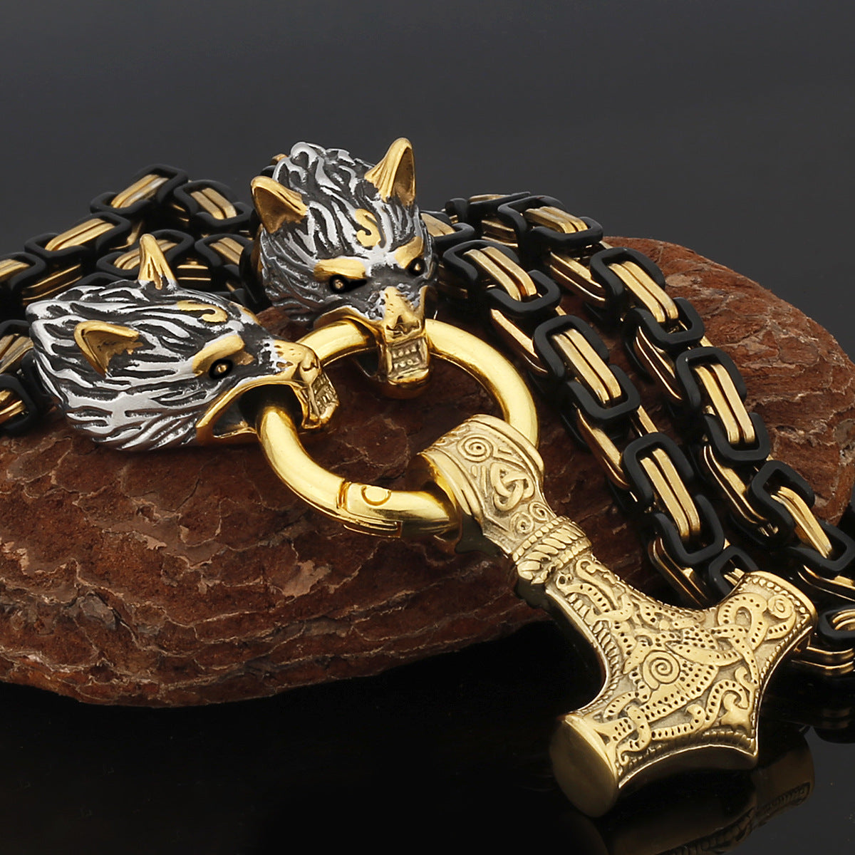 mjolnir necklace - MERGE.DAY.1.FREESTYLE