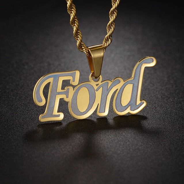 Personalized laser marking hip hop pendant - MERGE.DAY.1.FREESTYLE