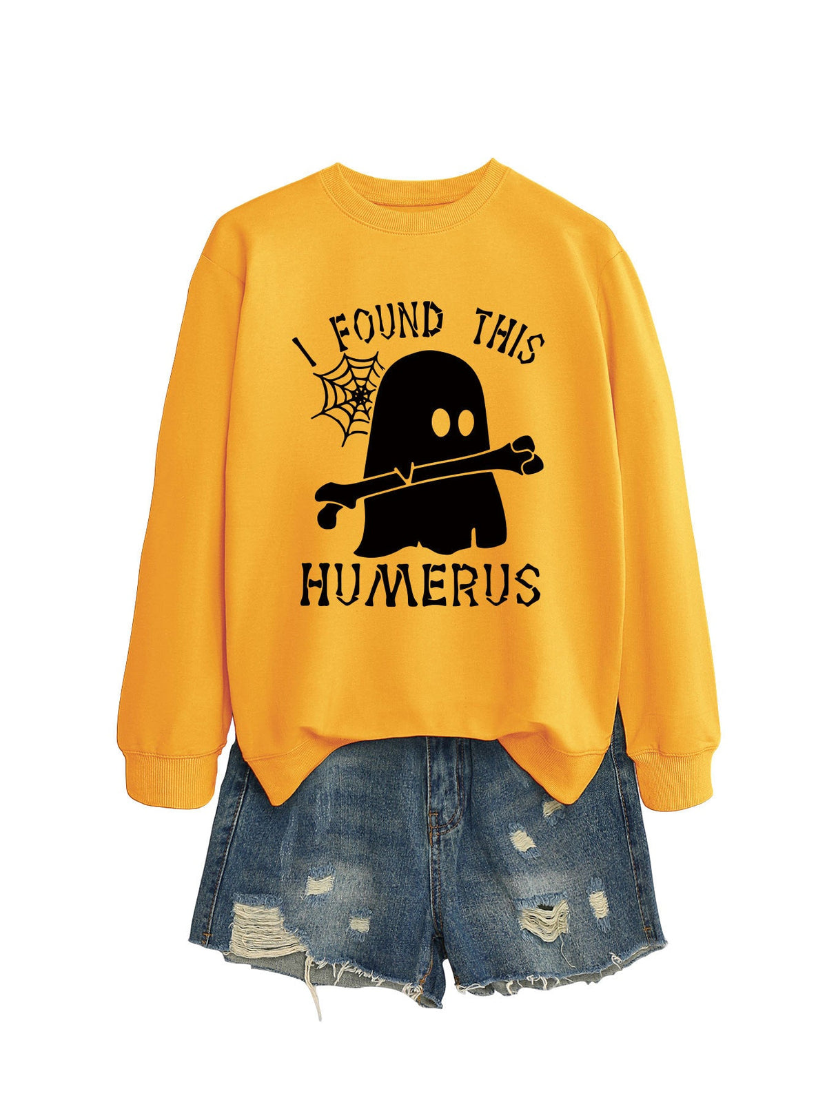 I FOUND THIS HUMERUS round neck sweatshirt - MERGE.DAY.1.FREESTYLE