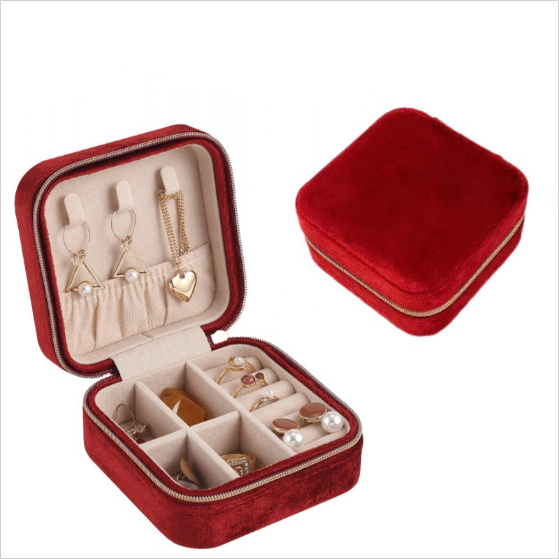 Italian velvet jewelry organiser box - MERGE.DAY.1.FREESTYLE