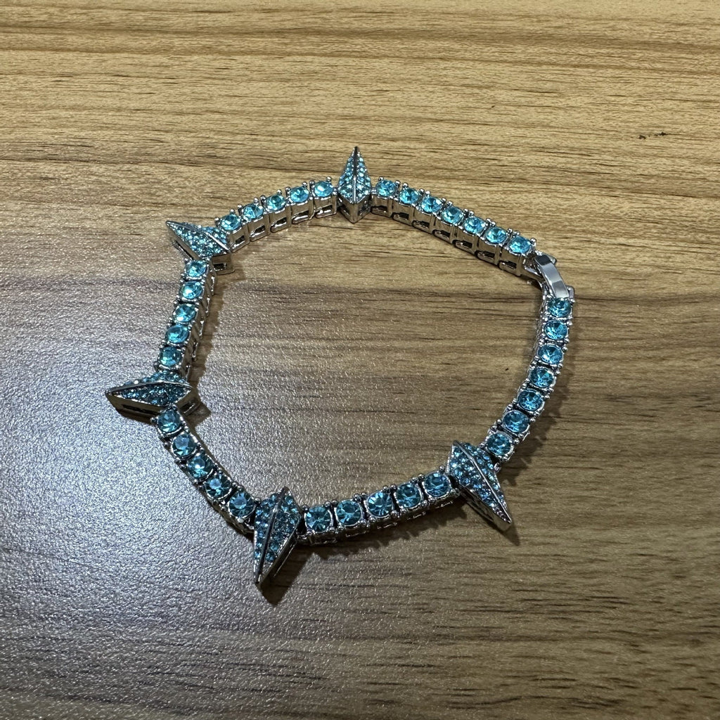 diamond tennis chain Black Panther bracelet - MERGE.DAY.1.FREESTYLE