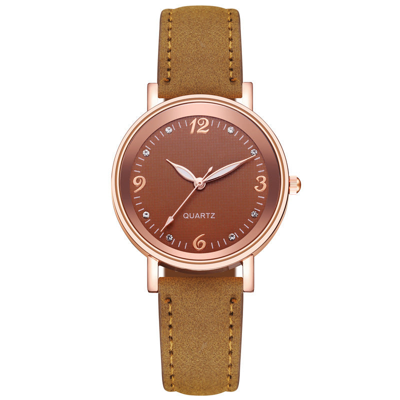 Luminous Watches for Women with Leather Straps and Casual Wear - MERGE.DAY.1.FREESTYLE