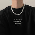 Thorn splicing pearl necklace - MERGE.DAY.1.FREESTYLE