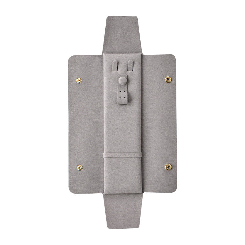 High-end microfiber leather necklace clutch bag - MERGE.DAY.1.FREESTYLE
