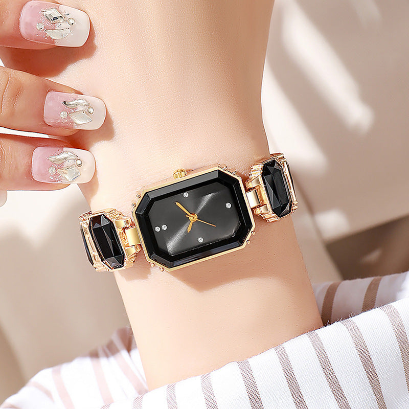 High-value rock candy full diamond watch with great elegance - MERGE.DAY.1.FREESTYLE