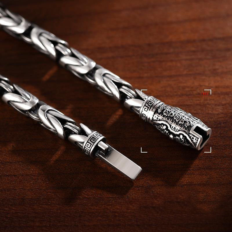 Protect peace and braided vajra pestle bracelet - MERGE.DAY.1.FREESTYLE