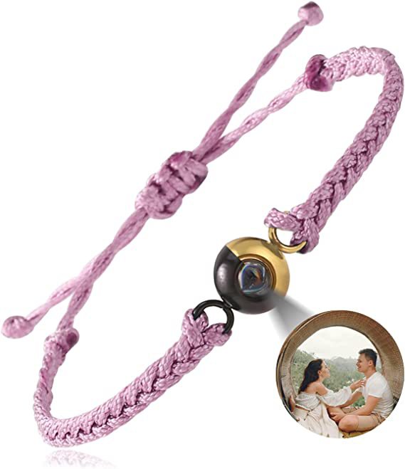 Hand-woven customized color picture personal color photo bracelet - MERGE.DAY.1.FREESTYLE