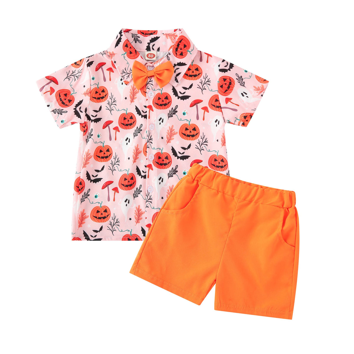 Halloween shirt shorts pumpkin suit - MERGE.DAY.1.FREESTYLE