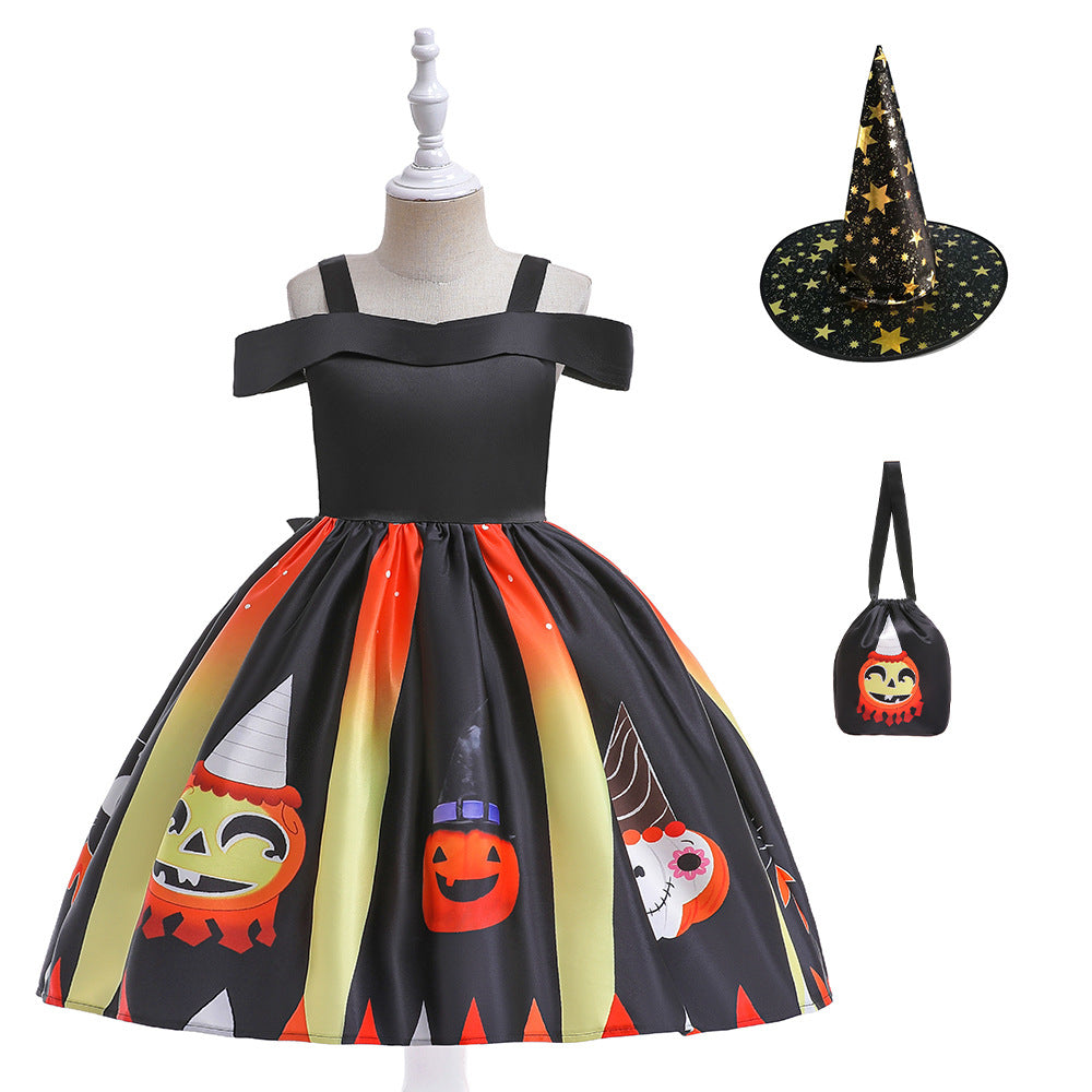 Halloween children's witch performance dress - MERGE.DAY.1.FREESTYLE