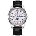 Leather strap quartz business watches - MERGE.DAY.1.FREESTYLE