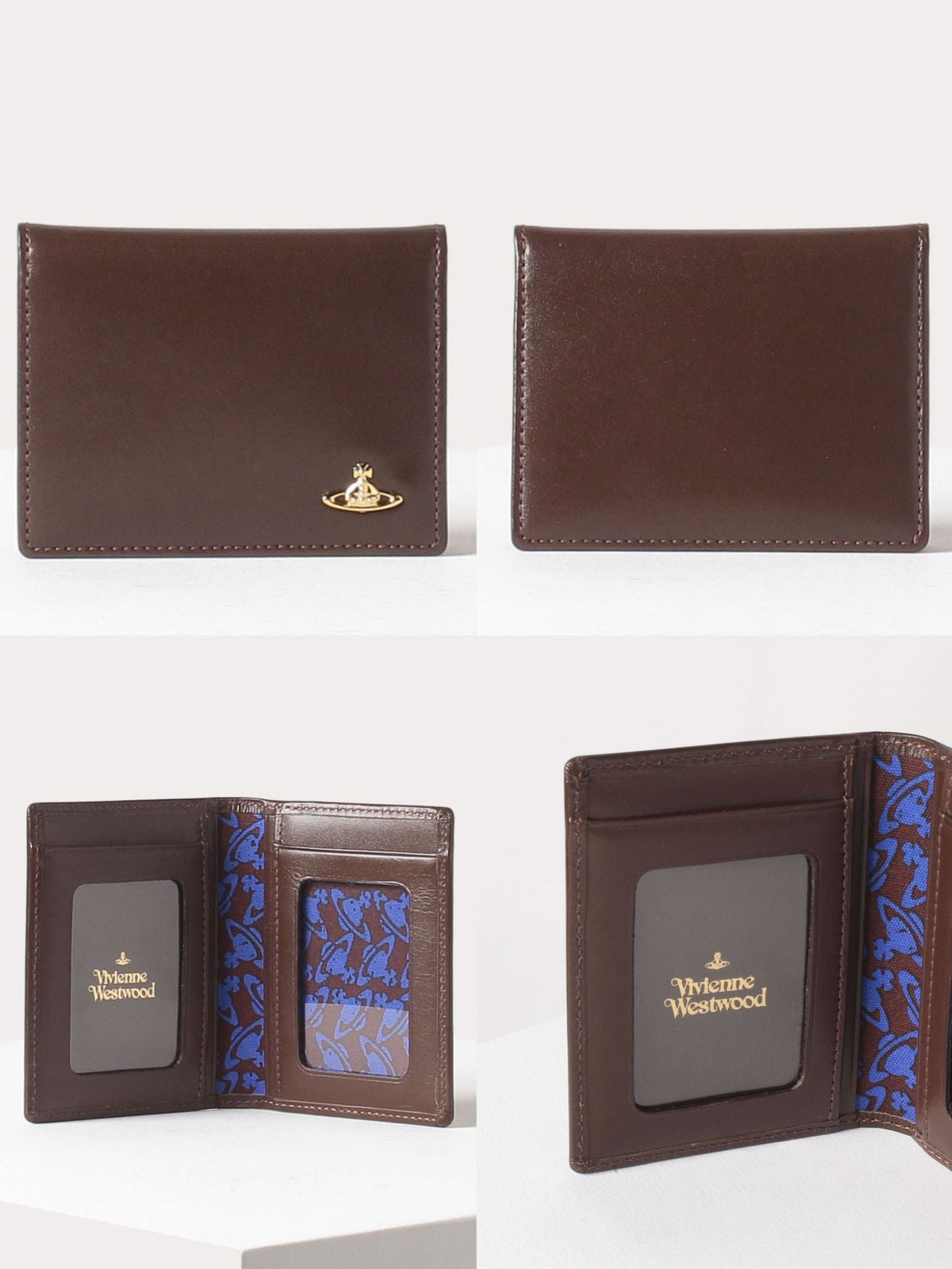 Card holder ID holder genuine leather long solid color - MERGE.DAY.1.FREESTYLE