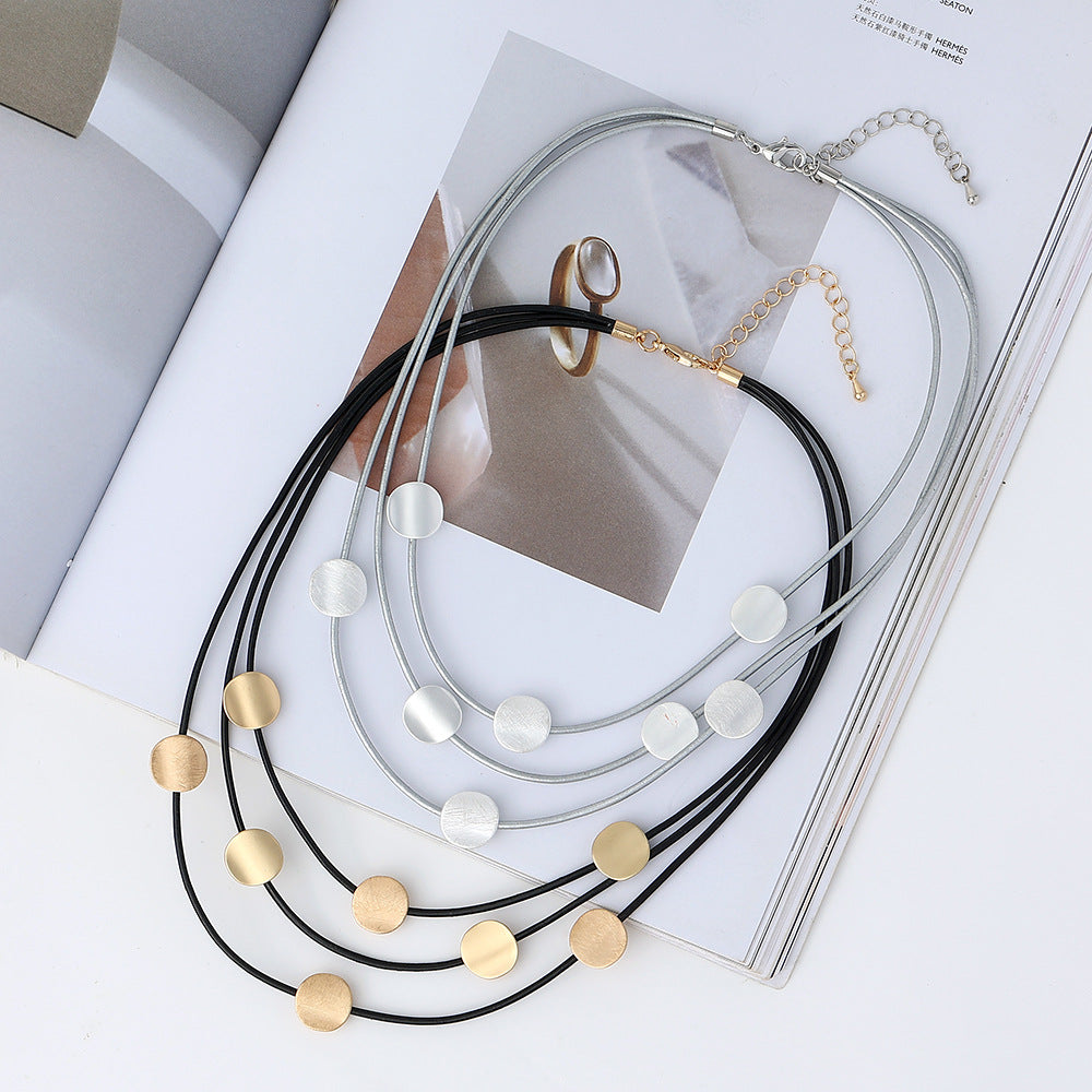 thnic Multi-Layer Clavicle Necklace - MERGE.DAY.1.FREESTYLE