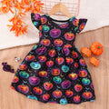 Halloween Christmas children's clothing print dresses - MERGE.DAY.1.FREESTYLE