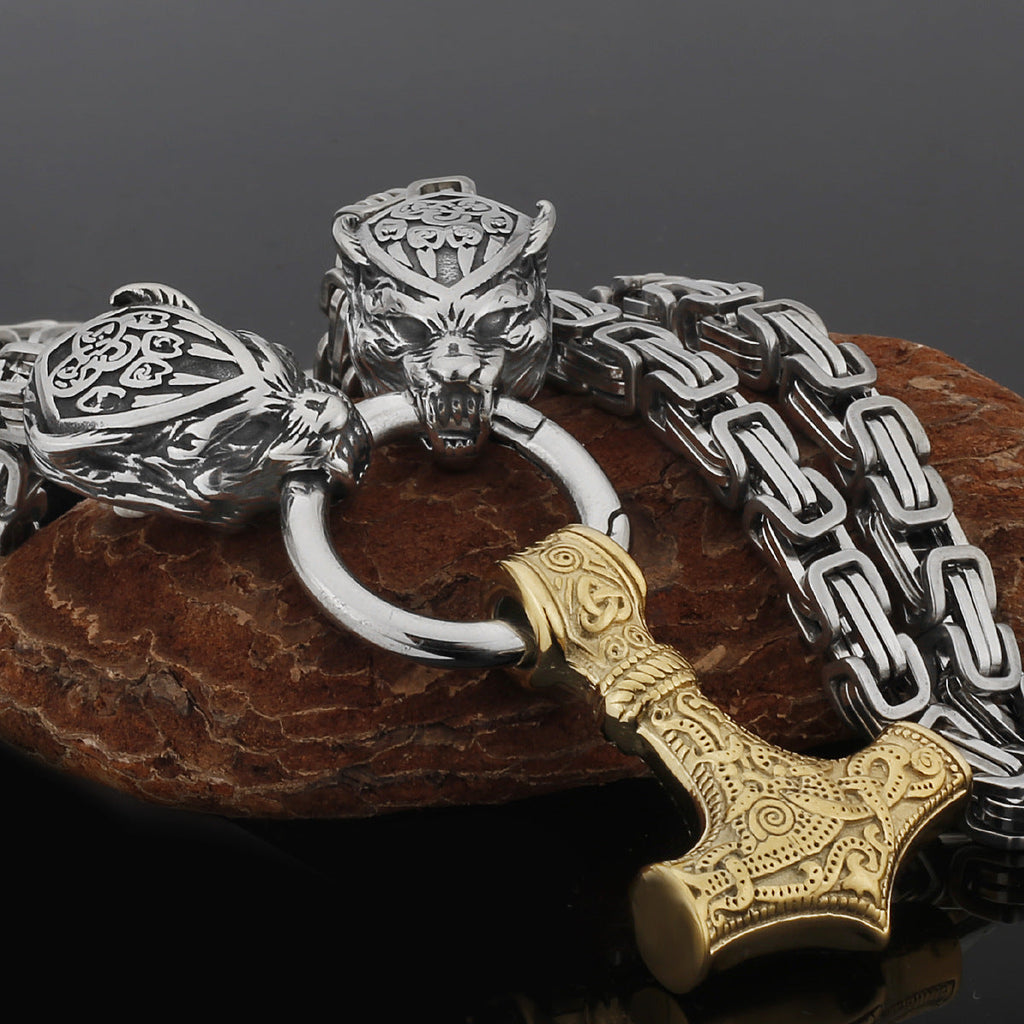 mjolnir necklace - MERGE.DAY.1.FREESTYLE