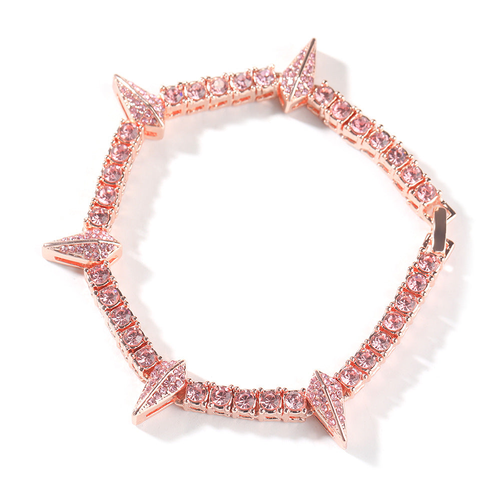 diamond tennis chain Black Panther bracelet - MERGE.DAY.1.FREESTYLE