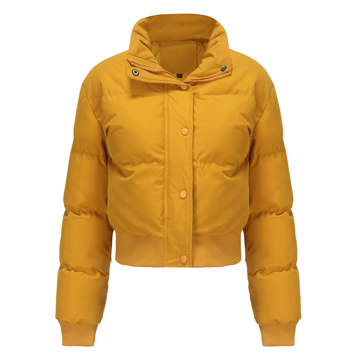 Autumn and winter women's short long-sleeved turtleneck warm jacket - MERGE.DAY.1.FREESTYLE