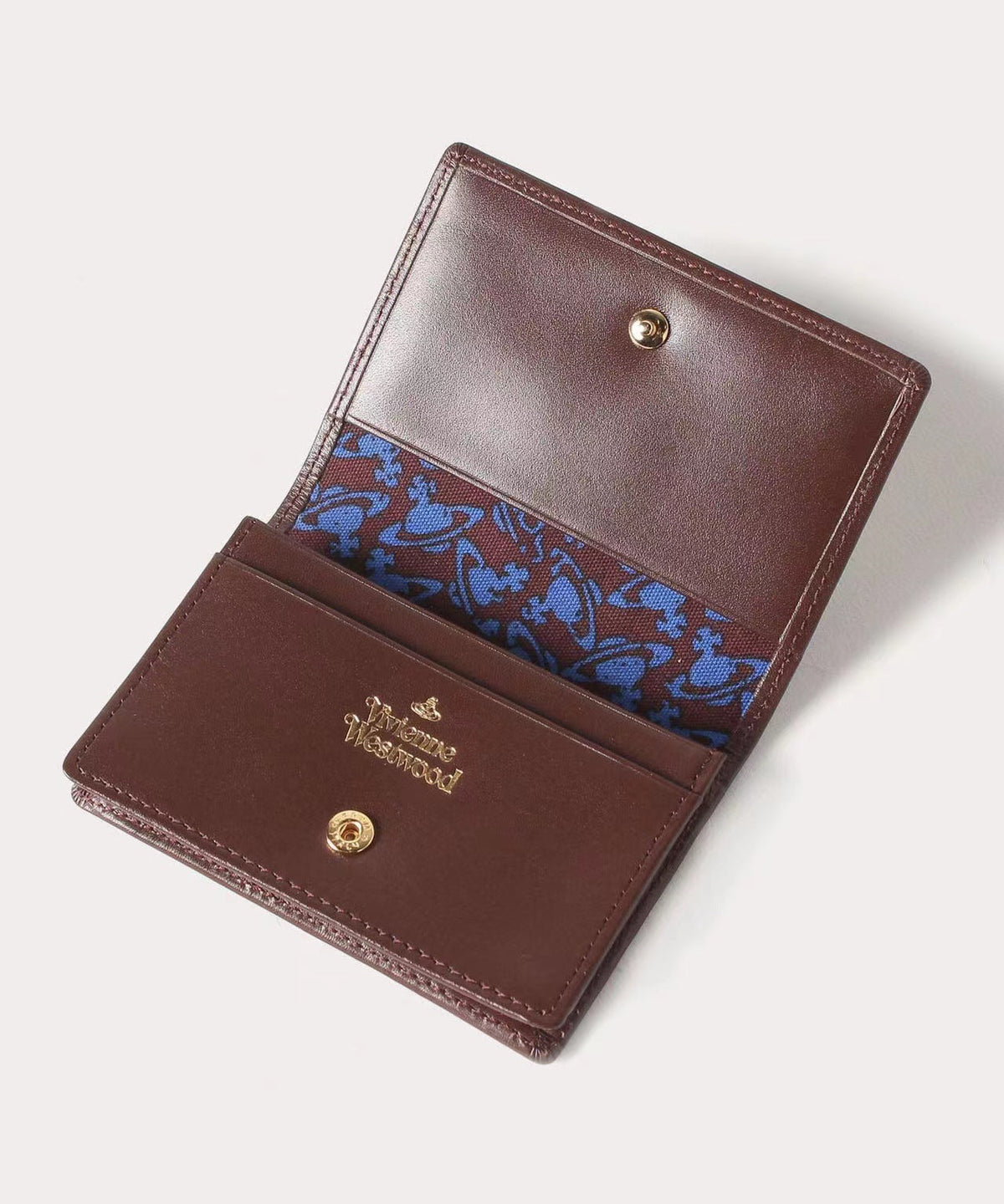 Solid color long cowhide card bag ID bag - MERGE.DAY.1.FREESTYLE