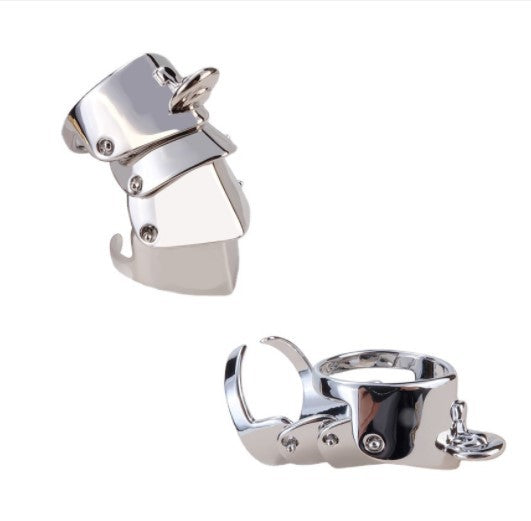 Four-section armor ring couple Roman ring - MERGE.DAY.1.FREESTYLE
