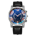 Large-dial, hollow-out blue-light men's watch. - MERGE.DAY.1.FREESTYLE