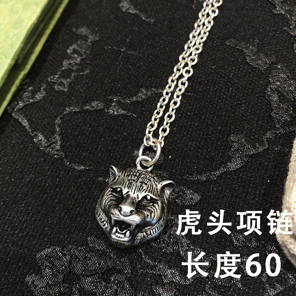 Double G necklace elf couple pendant - MERGE.DAY.1.FREESTYLE