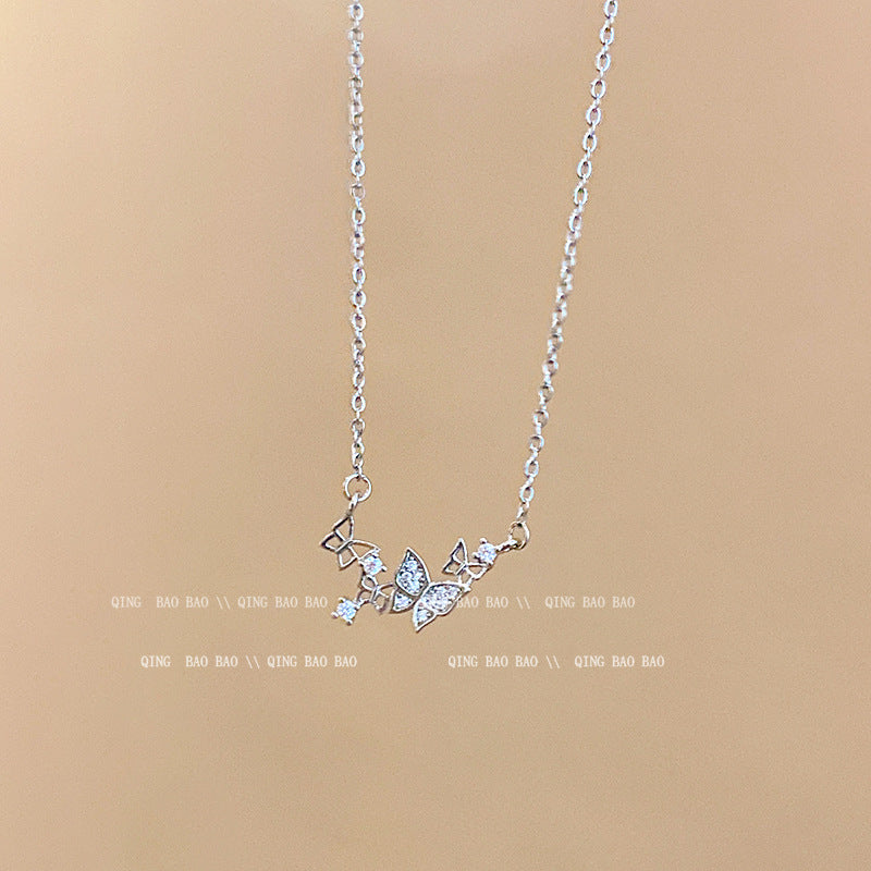 Titanium steel pearl clavicle necklace - MERGE.DAY.1.FREESTYLE