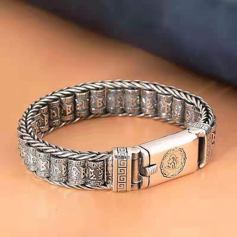Six-character mantra roller bracelet - MERGE.DAY.1.FREESTYLE