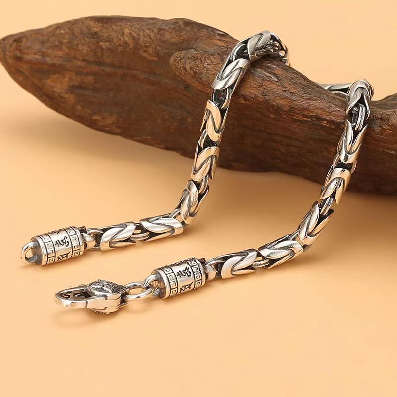 Peace pattern braided bracelet - MERGE.DAY.1.FREESTYLE