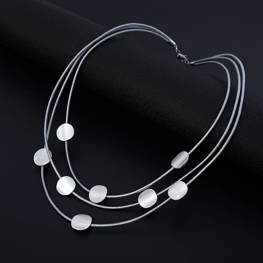 thnic Multi-Layer Clavicle Necklace - MERGE.DAY.1.FREESTYLE