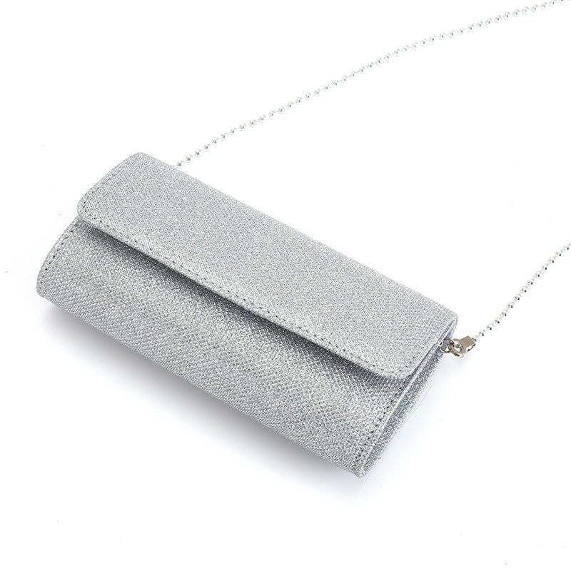 Cross-body underarm single shoulder beaded chain bag - MERGE.DAY.1.FREESTYLE