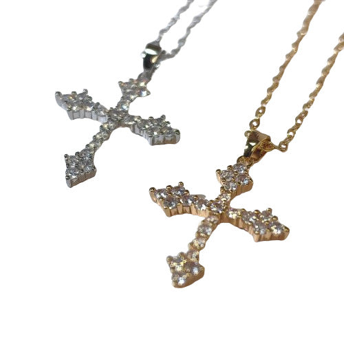 Diamond Cross Hip-Hop Necklace - MERGE.DAY.1.FREESTYLE