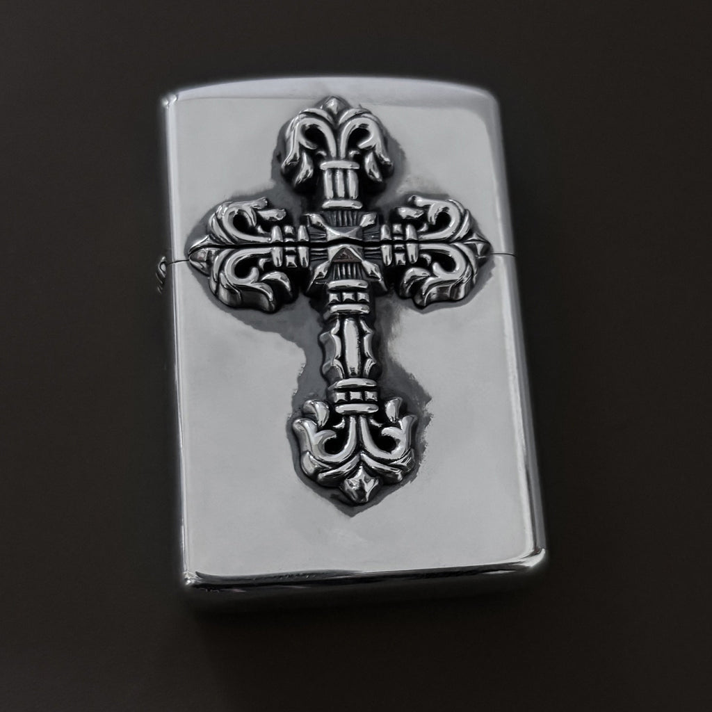 flame cross sword tongue anchor retro lighter - MERGE.DAY.1.FREESTYLE