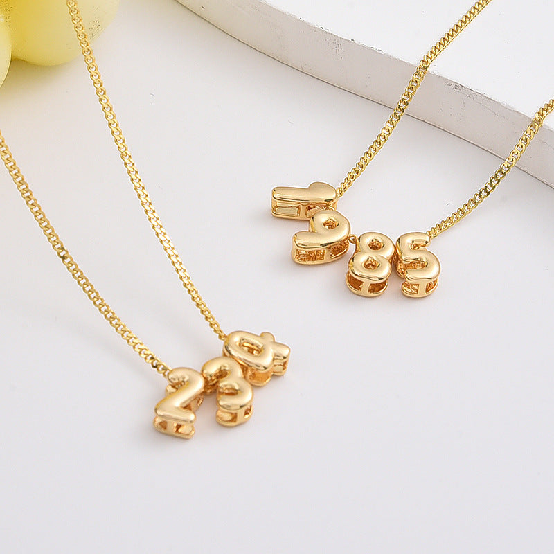 bubble 444 necklace - MERGE.DAY.1.FREESTYLE