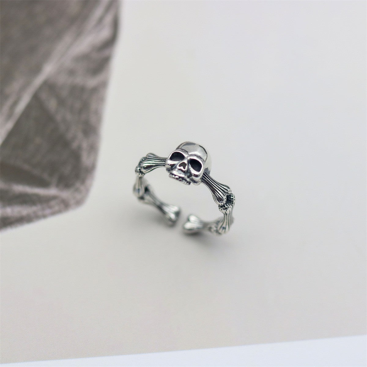 Skull open ring - MERGE.DAY.1.FREESTYLE