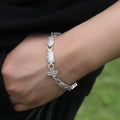 Hip Hop Zirconia Eye Cross Bracelet - MERGE.DAY.1.FREESTYLE