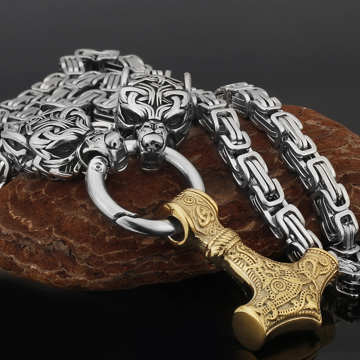 mjolnir necklace - MERGE.DAY.1.FREESTYLE